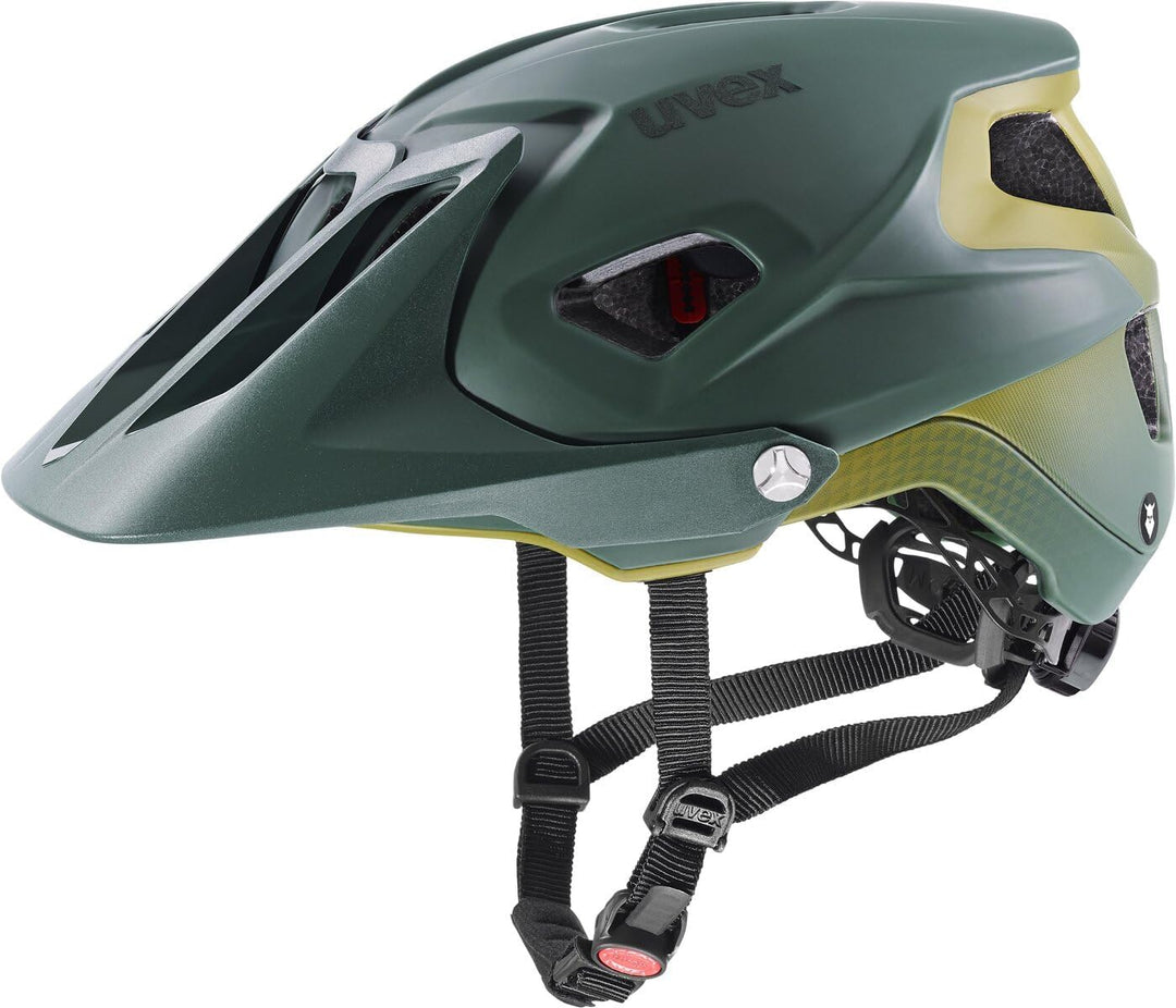 Uvex Quatro Integrale Tocsen All Mountain Enduro MTB Fahrrad Helm grün 2023 56-61 cm, 56-61 cm