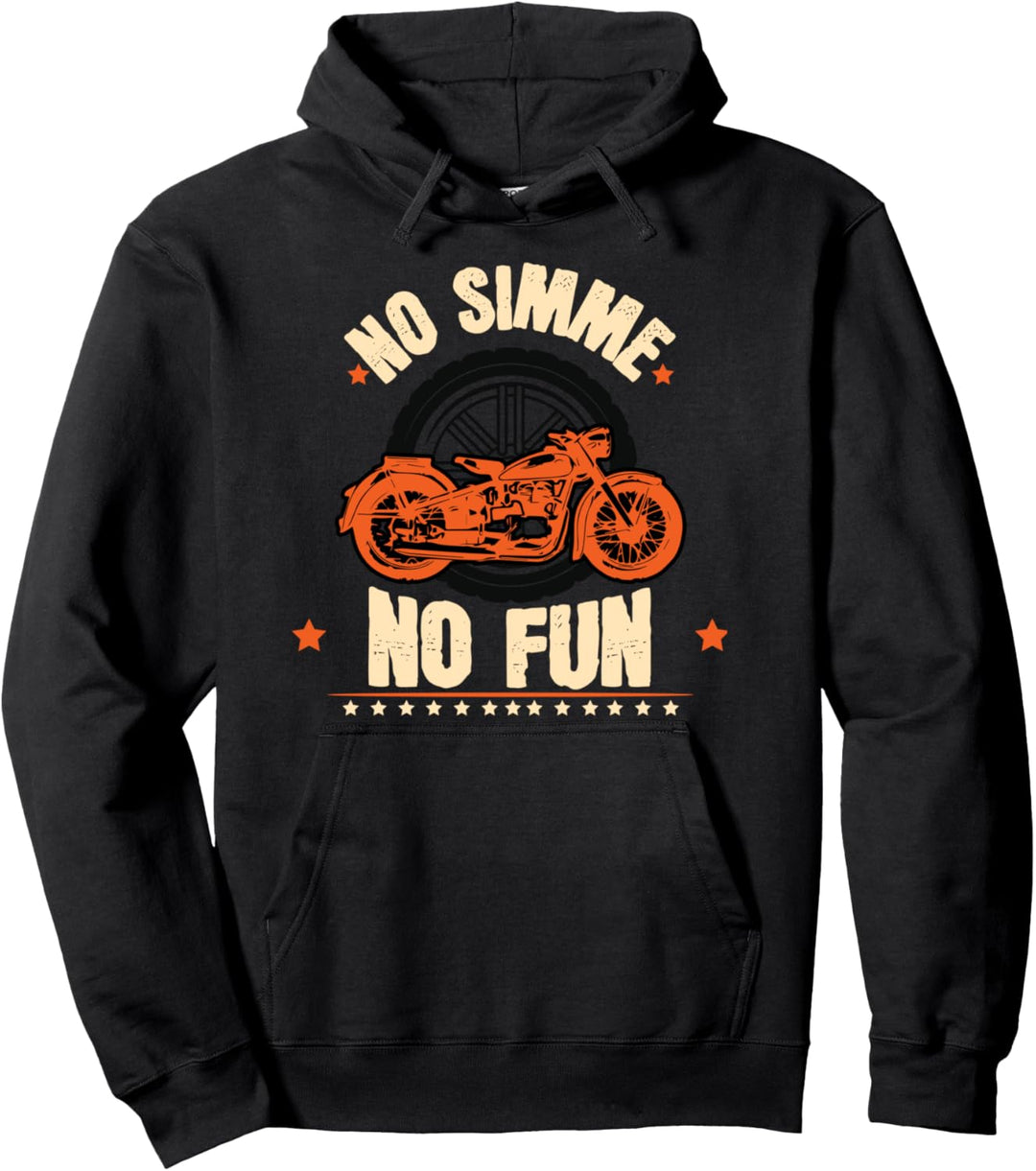 No Simson No Fun Simson Awo Pullover Hoodie