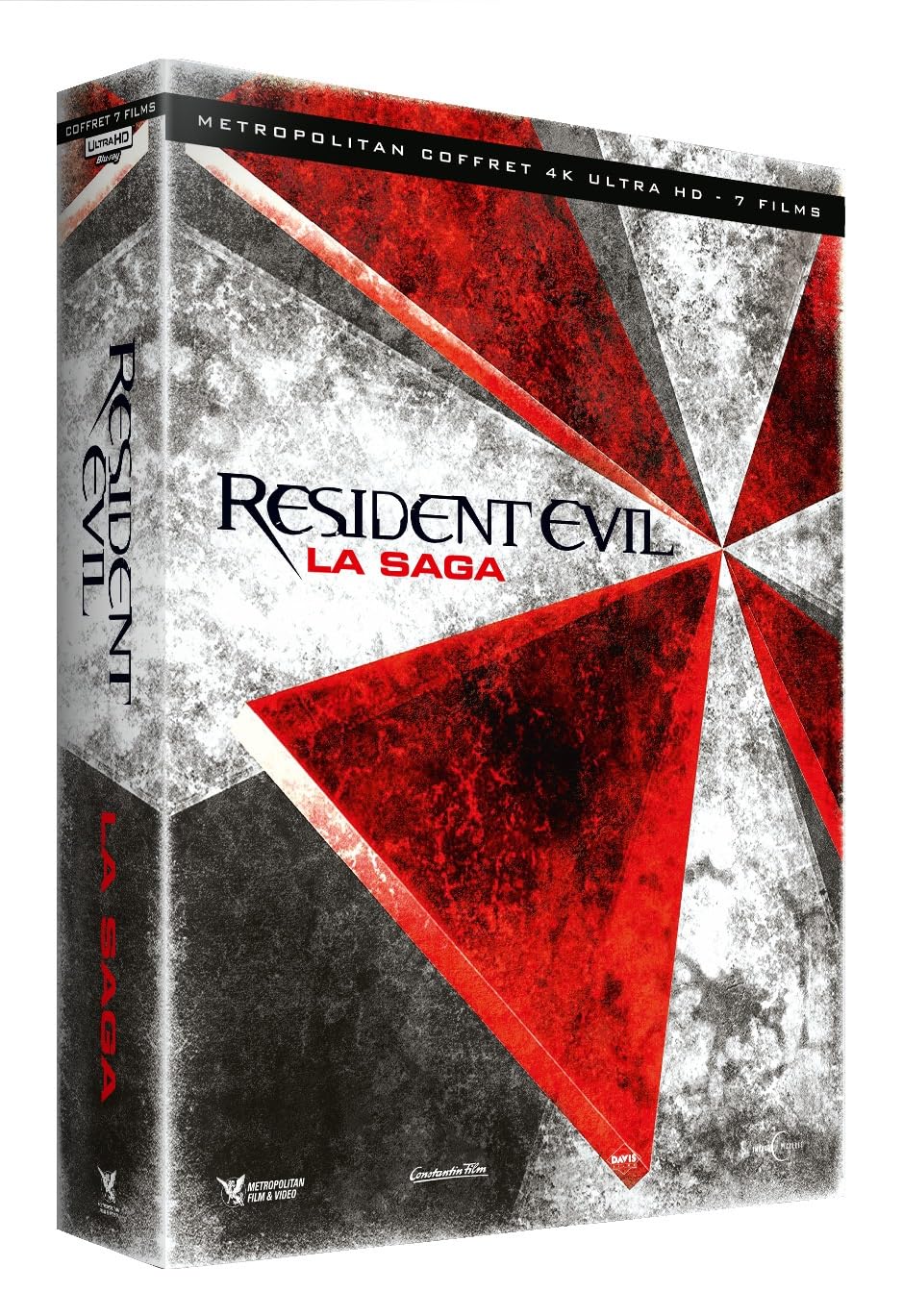 COFFRET RESIDENT EVIL - INTEGRALE - 4K, Blu-ray