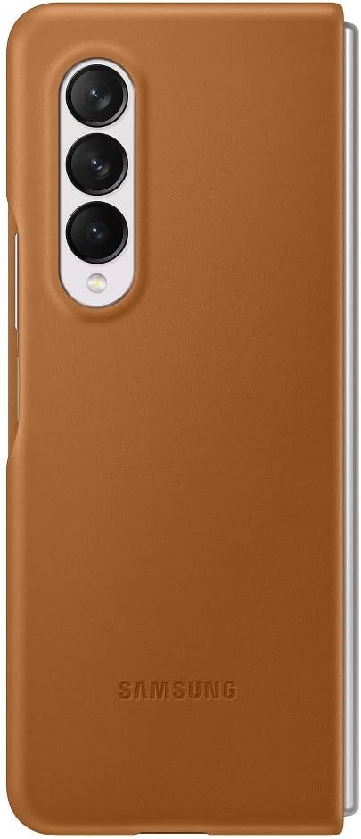 Samsung Leather Cover EF-VF926 für das Galaxy Z Fold3 5G Camel, Camel