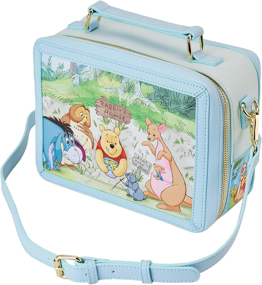 Loungefly Disney Winnie Puuh Vintage Lunchbox Crossbody Bag One Size, One Size