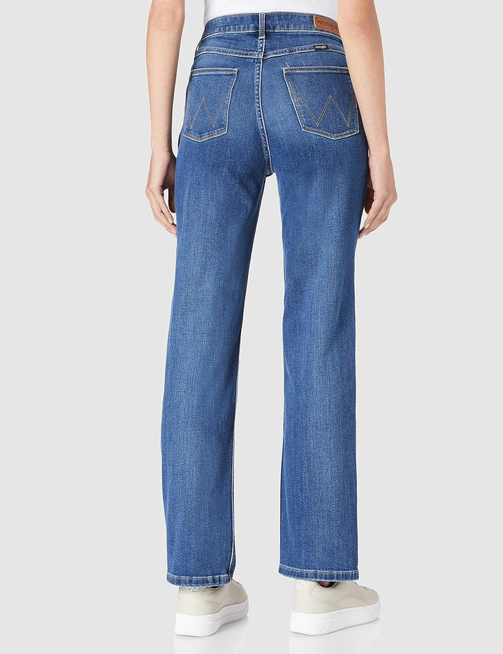 Wrangler Damen Straight Jeans 0W x 30L Hudson, 0W x 30L Hudson