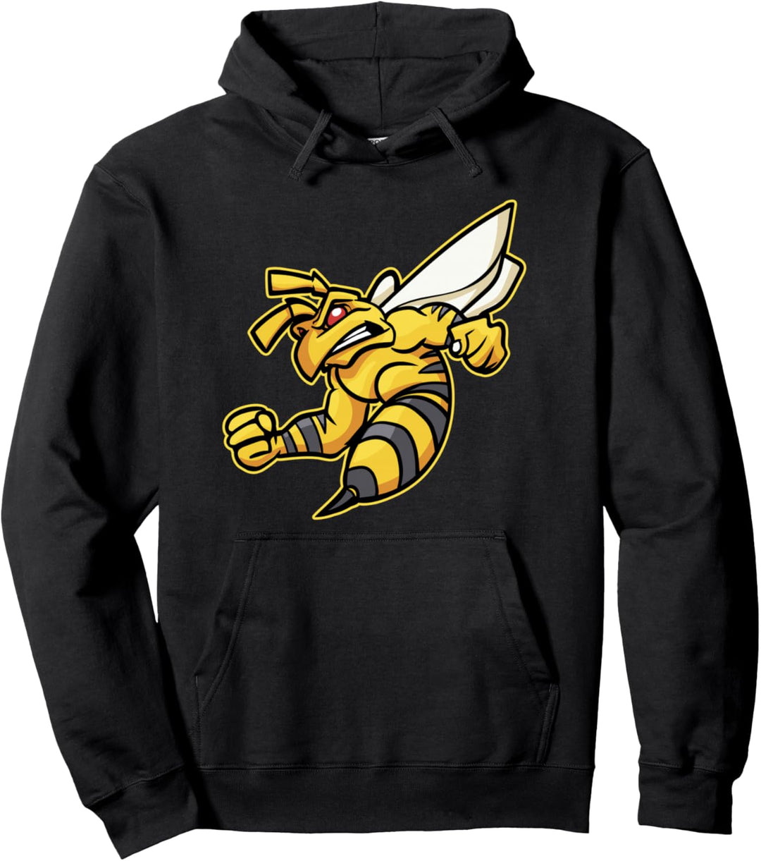 Wütende Biene - Bienenstock Randale - Imker Logo Pullover Hoodie