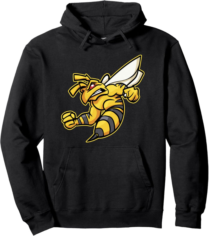 Wütende Biene - Bienenstock Randale - Imker Logo Pullover Hoodie