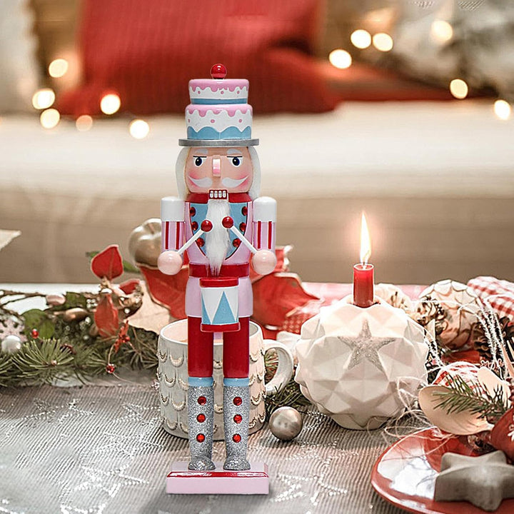 Nussknacker-Weihnachtsschmuck, Nussknacker-Figur aus Holz, Ornamente von Nussknacker-Figuren - dekor