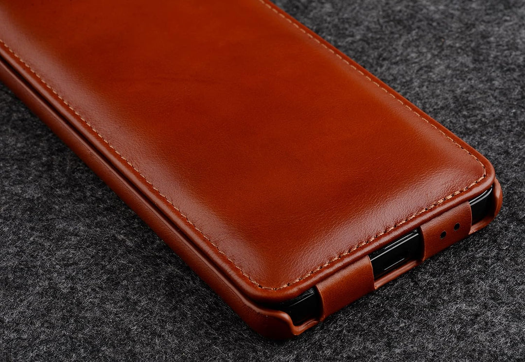 STILGUT UltraSlim kompatibel mit Samsung Galaxy S21 Ultra Hülle - Samsung S21 Ultra 5G Flip Case aus