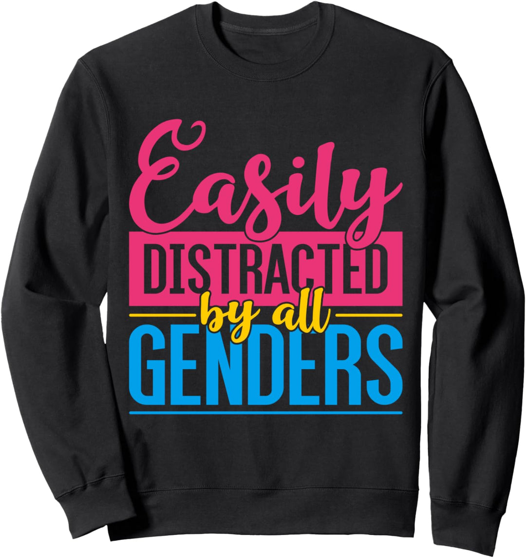 LGBTQ Geschlechter Queer Lustiges Geschenk Pansexuell Sweatshirt