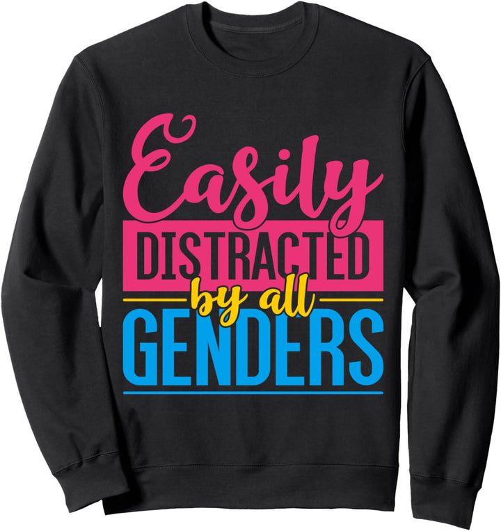 LGBTQ Geschlechter Queer Lustiges Geschenk Pansexuell Sweatshirt
