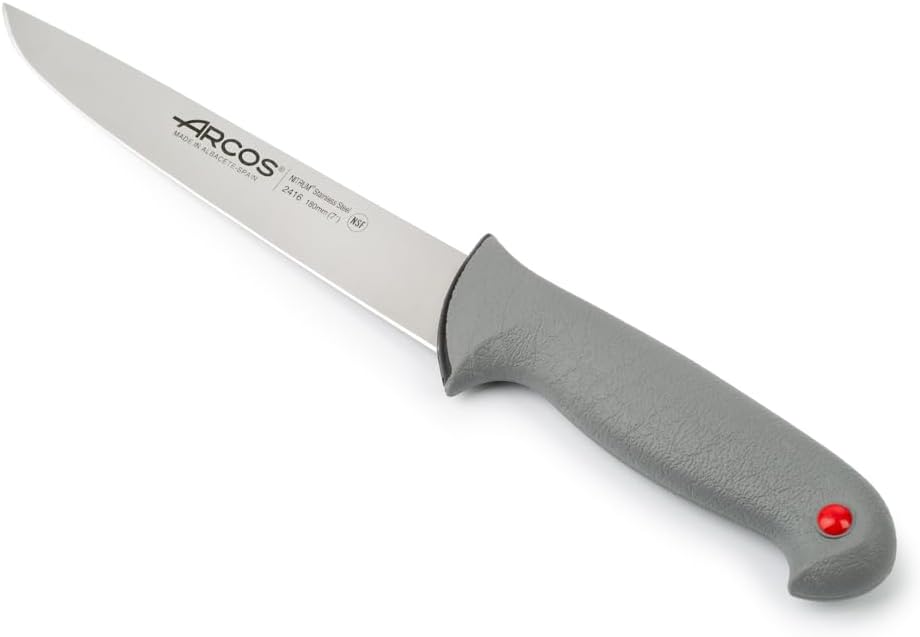 Arcos Fleischermesser aus Nitrum Edelstahl - Professionelles Küchenmesser zum Schneiden von Fleisch,