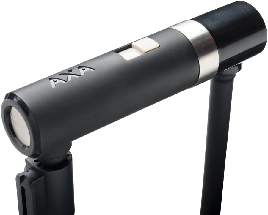 AXA Newton 230 Bügelschloss – Länge 23 cm – Bügeldurchmesser 14 mm – Sicherheitsstufe 8 – Inklusive