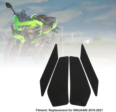 Leapiture Motorrad Gas Tank Traktion Pad Seitliche Kraftstoff-Kniegriffe Aufkleber Anti-Rutsch-Aufkl