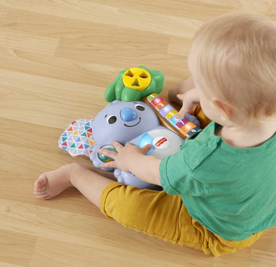 Fisher-Price GRG67 -BlinkiLinkis Koala, musikalisches Lernspielzeug für Babys und Kleinkinder, Babys