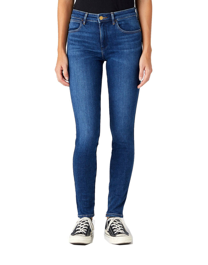 Wrangler Damen Jeans Skinny 25W / 32L Authentic Love, 25W / 32L Authentic Love