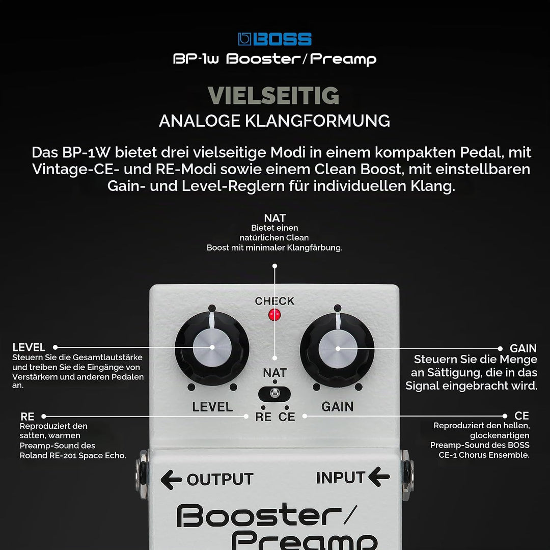 Boss BP-1W Wazacraft Clean Booster