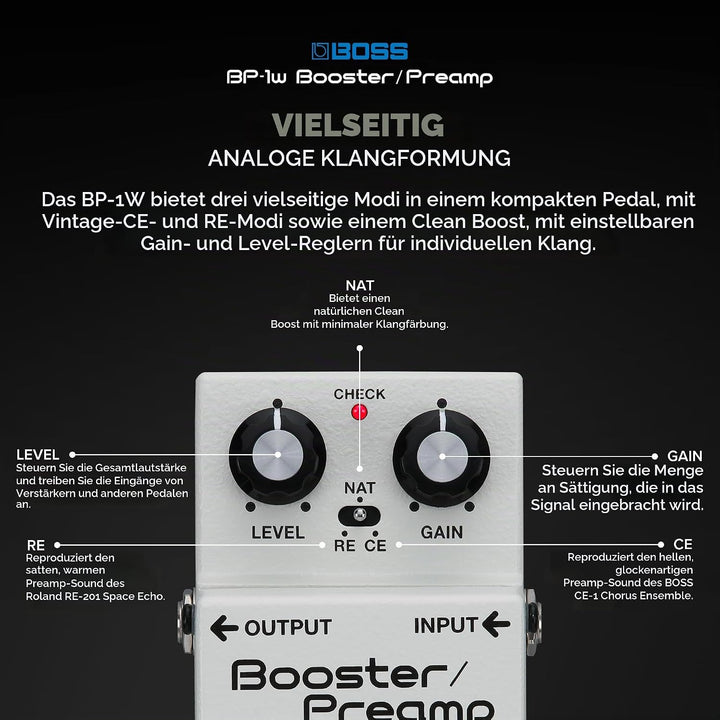 Boss BP-1W Wazacraft Clean Booster