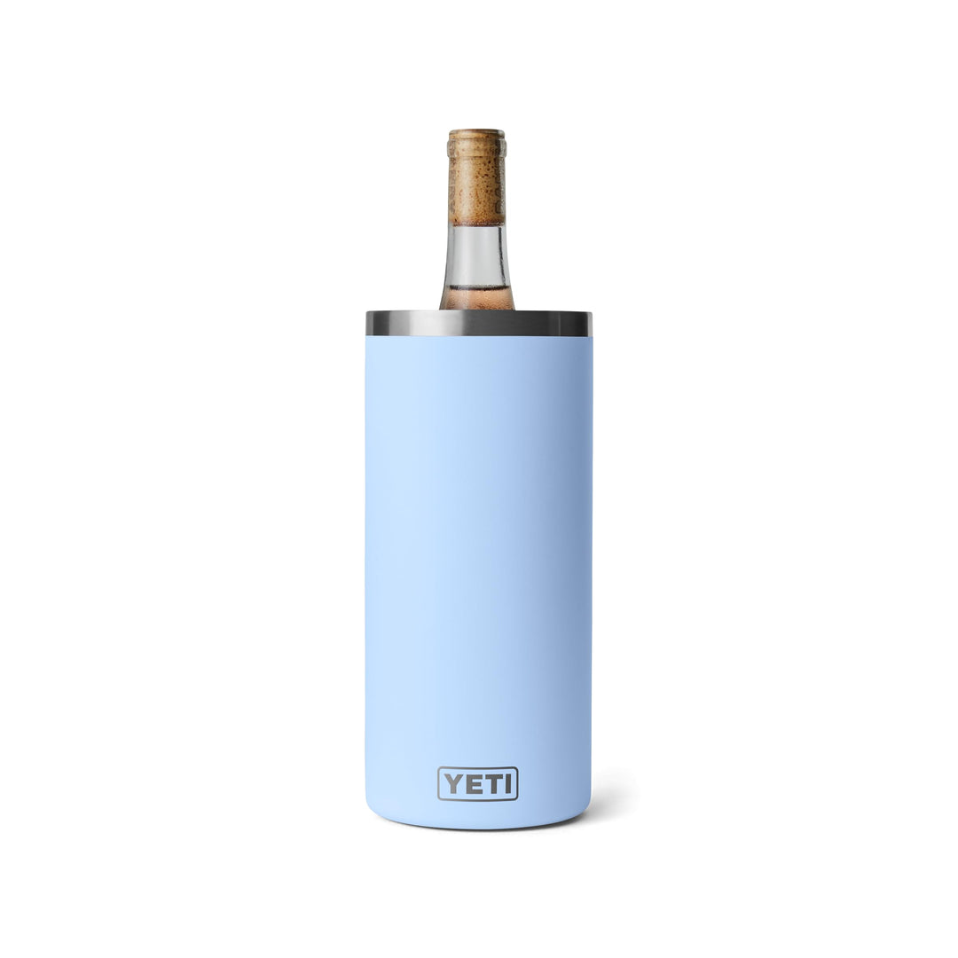 YETI Rambler Wine Chiller, Stainless Steel Insulated, Big Sky Blue, Big Sky Blue