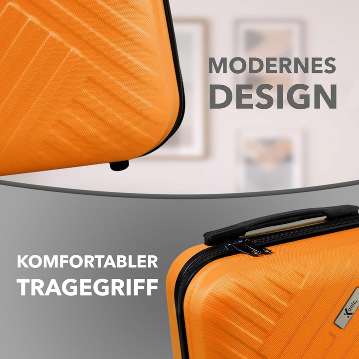 Xonic® Design Kosmetikkoffer aus ABS Hartschale – Robustes Beautycase als Handgepäck - Kosmetiktasch