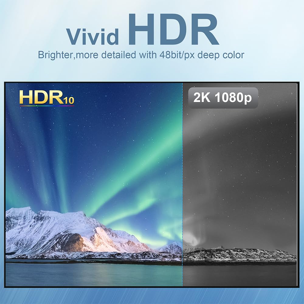 USB C auf HDMI 2.1 Kabel, 8K@60Hz 4K@240Hz Type C auf HDMI High Speed Kabel, HDR HDCP 2.3 Thunderbol