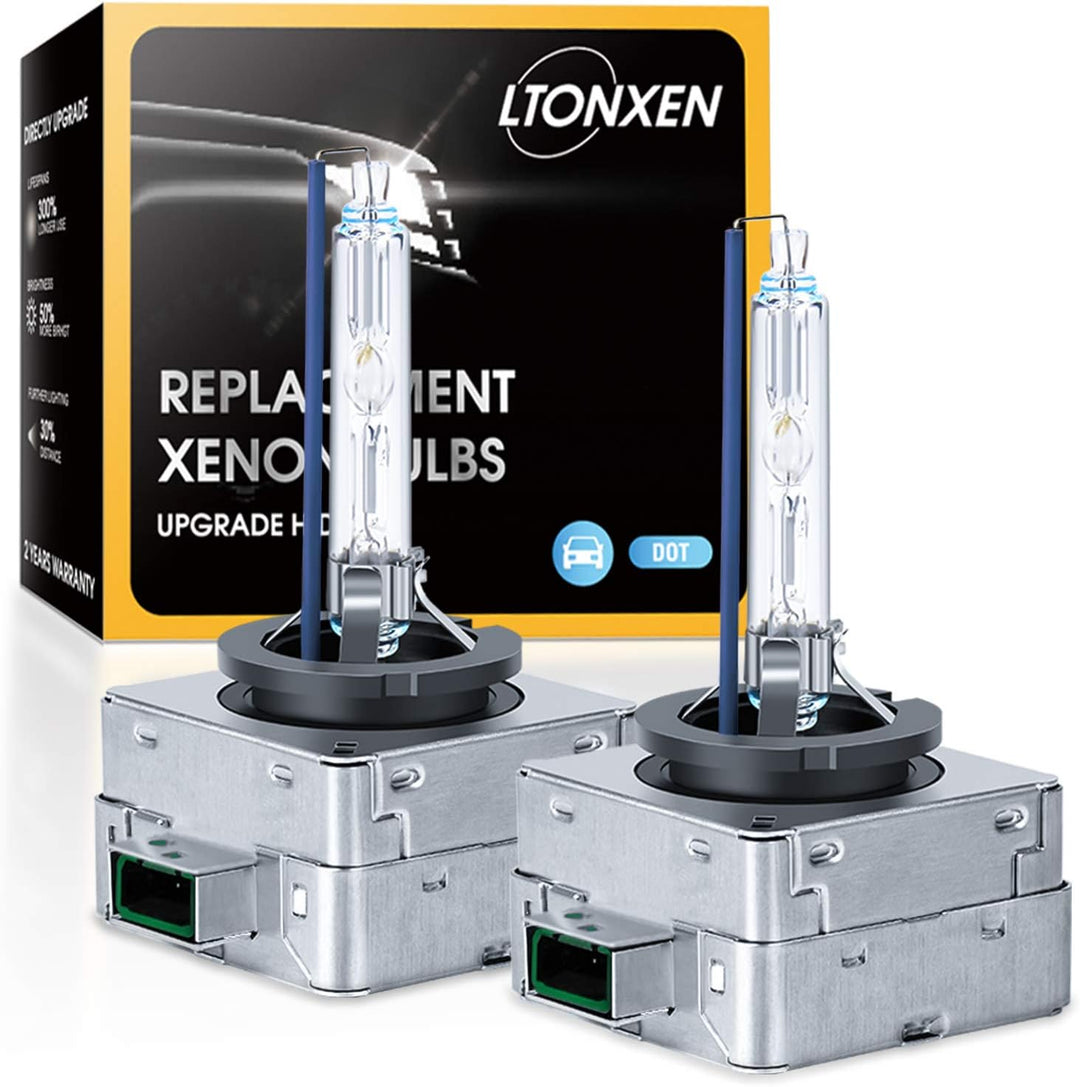 LTONXEN D3S Xenon 8000K Brenner, 12V 35W Kalt blau Auto Scheinwerferlampe HID Entladungs Lampe Ersat