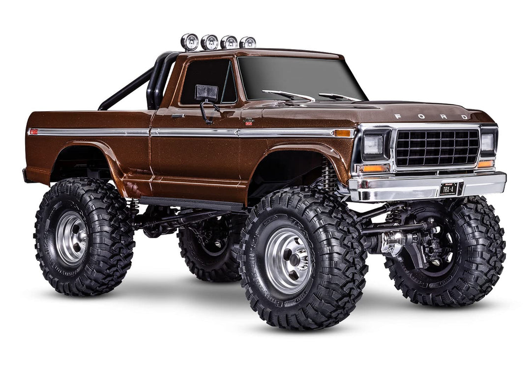 TRAXXAS Crawler TRX-4 RTR 79 Ford F150 braun 1/10 Brushed ohne Akku/Lader 4WD High-Trail