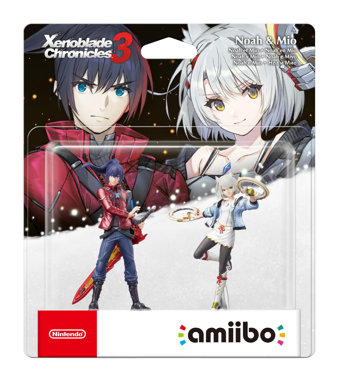Noah & Mio amiibo x Xenoblade Chronicles 3
