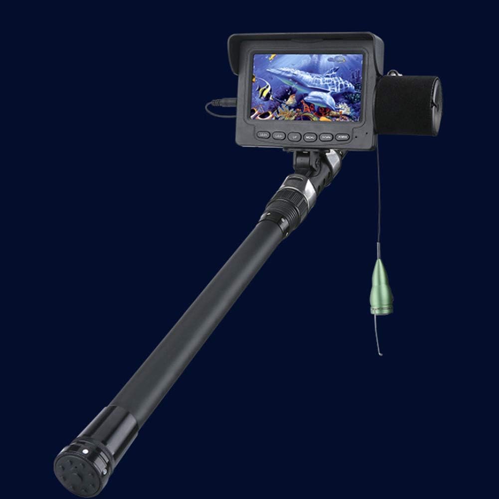Unterwasser-Angelkamera, tragbare kabelgebundene Fischfinder-Kamera LED Wasserdichte Kamera 15M Fisc