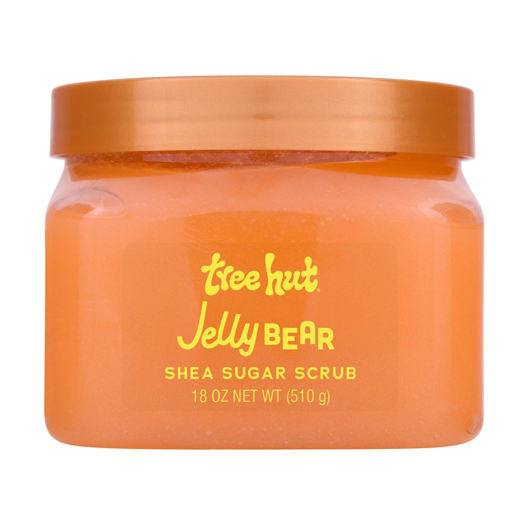 Tree Hut Jelly Bear Shea-Zuckerpeeling, feuchtigkeitsspendendes und feuchtigkeitsspendendes Körperpe
