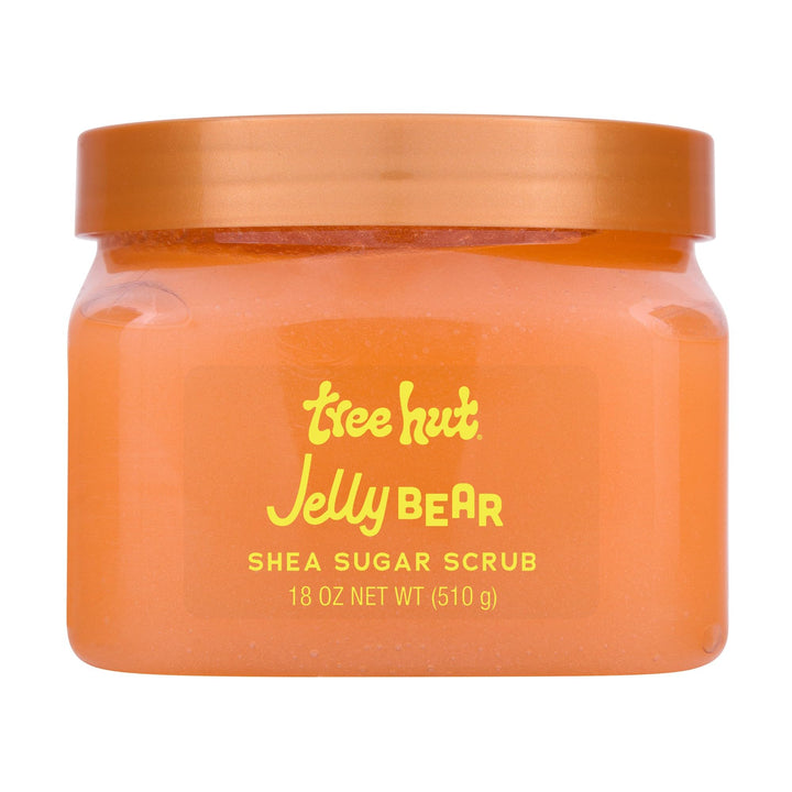 Tree Hut Jelly Bear Shea-Zuckerpeeling, feuchtigkeitsspendendes und feuchtigkeitsspendendes Körperpe