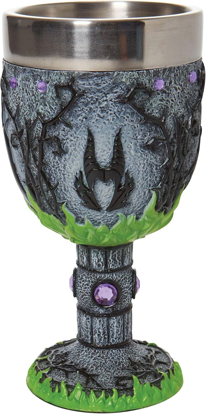 ENESCO Disney Showcase Sleeping Beauty Maleficent Dekorativer Kelchkelch, 18 cm, Mehrfarbig
