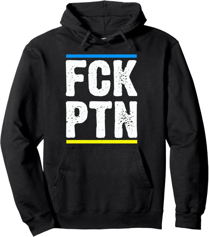 Fck Ptn Ukraine Pullover Hoodie
