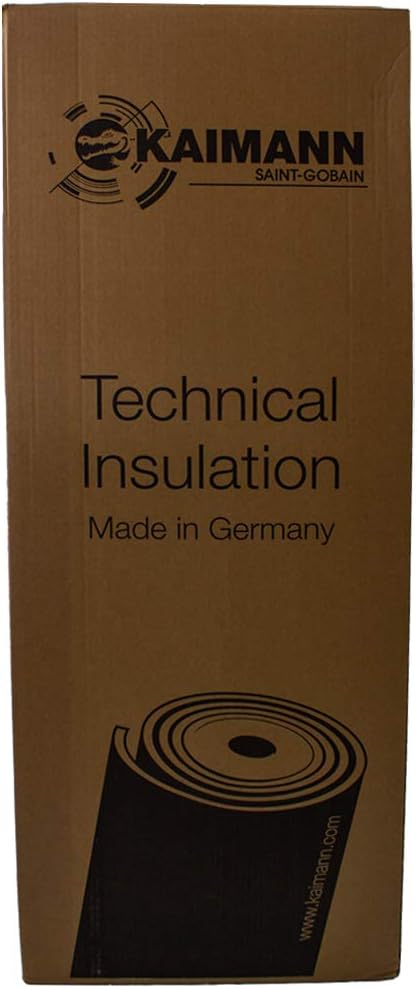 Original Armaflex XG selbstklebend 9/13/19/25/32mm/Deutsches Produkt (19mm/6m², 19 mm, 6 m², schwarz
