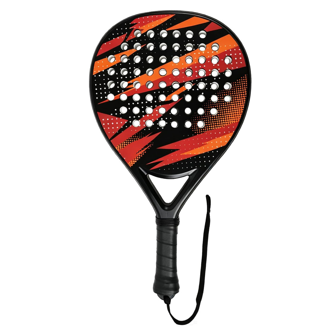Padel Schläger Set für Anfänger, Freizeitspieler, Damen, Junior | aus Kohlefaser-Rahmen &amp; Eva-Schaum