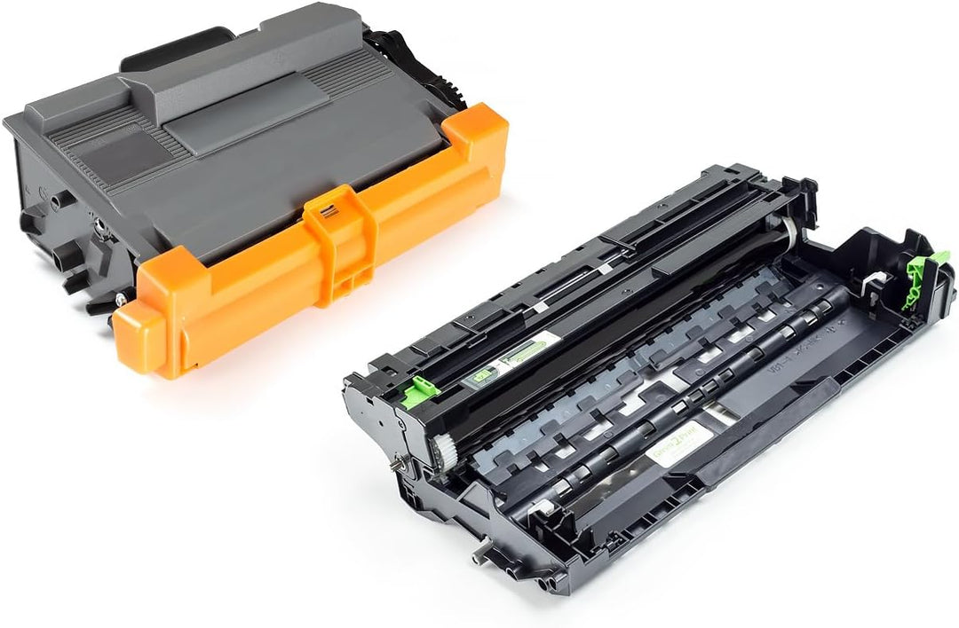 Green2Print 1x Toner, 1x Trommel Toner-Trommel-Set 1x 8000, 1x 50000 Seiten ersetzt Brother DR-3400,