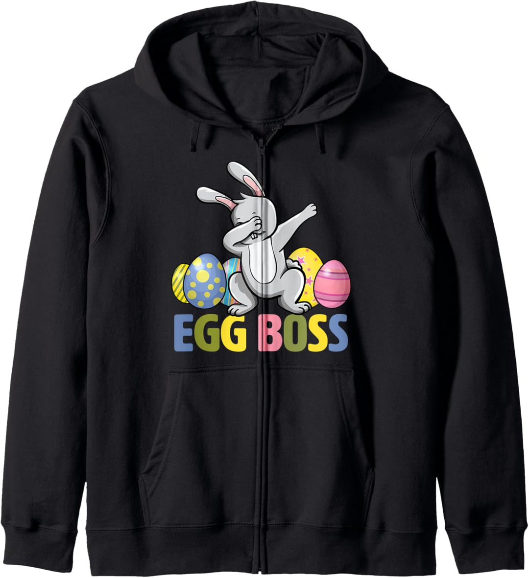 Dabbing Egg Boss Easter Bunny Kapuzenjacke