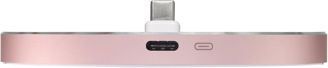 STILGUT AirDock Oval - Edle Docking Ladestation für Geräte mit USB-Typ-C-Anschluss. Design Docking-S