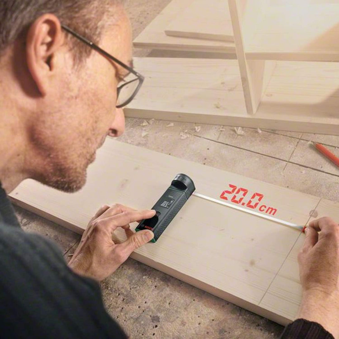 Bosch Lasermessgerät Zamo Tape Adapter (Zubehör für Zamo 4. Generation, zum präzisen Messen von kurz