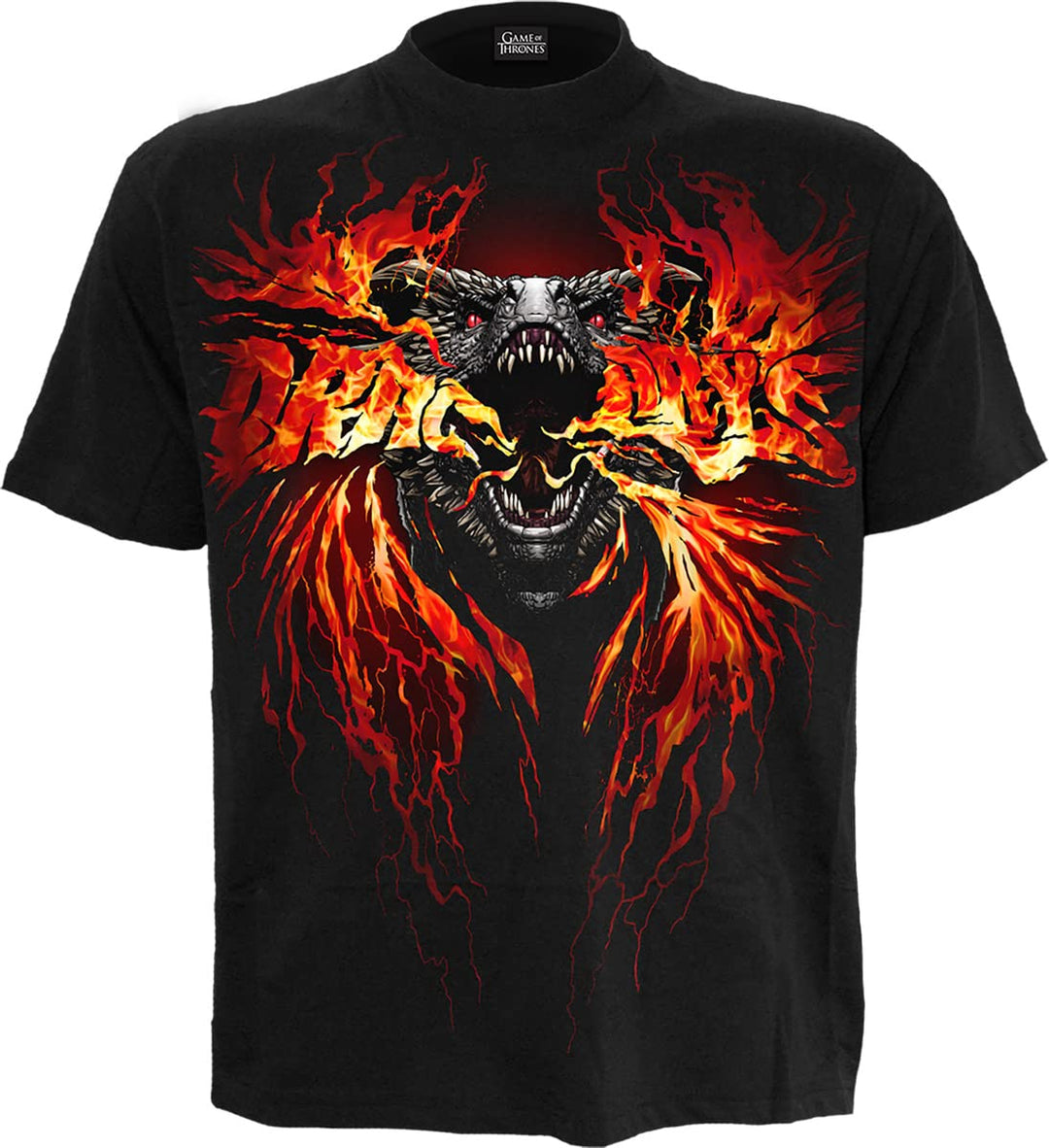 Spiral Herren T-Shirt 4XL Schwarz, 4XL Schwarz