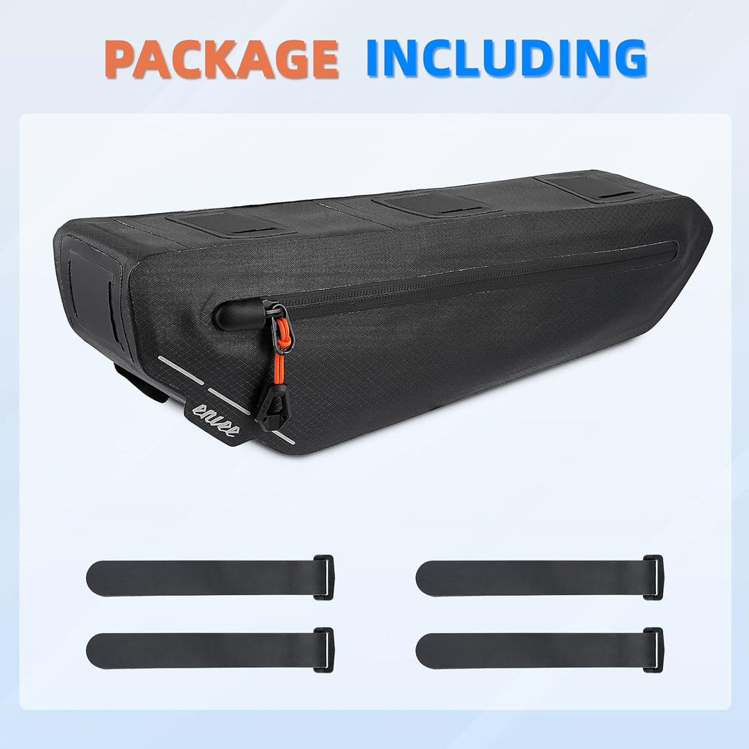 WEEROCK Fahrrad Rahmentasche 1.8L Wasserabweisende Rohrtasche Triangeltasche Fahrradtasche Rahmen Un