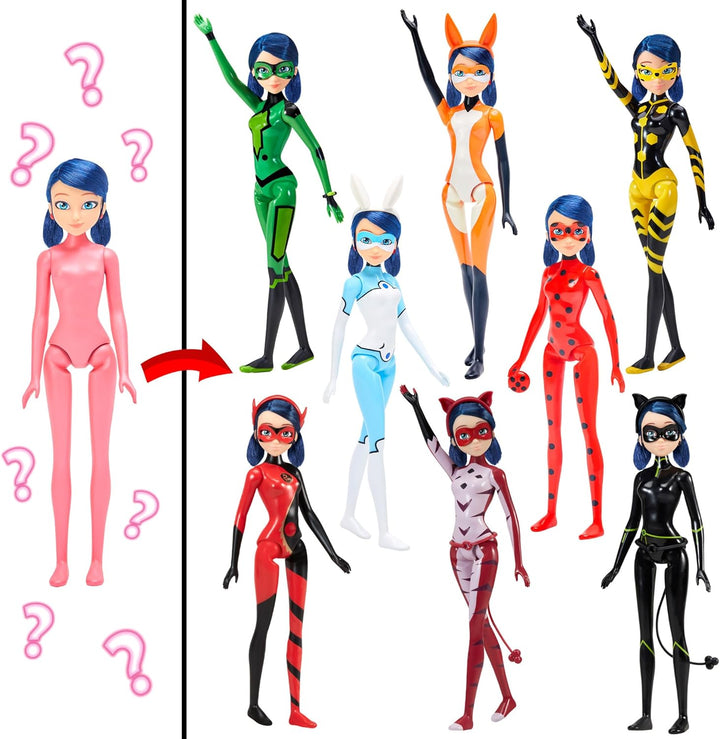 Miraculous: Marienkäfer und Schwarze Katze Time to Transform Marinette, Puppe