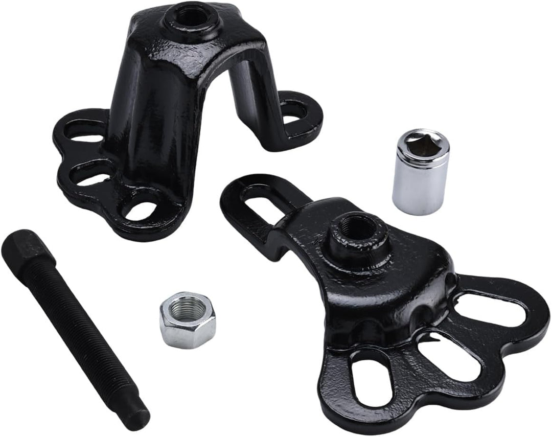 BOOMSTART Radnaben- und Achsabzieher Set Vorderachse 95.25-114.3mm (3-3/4" - 4-1/2"), Hinterachse 11