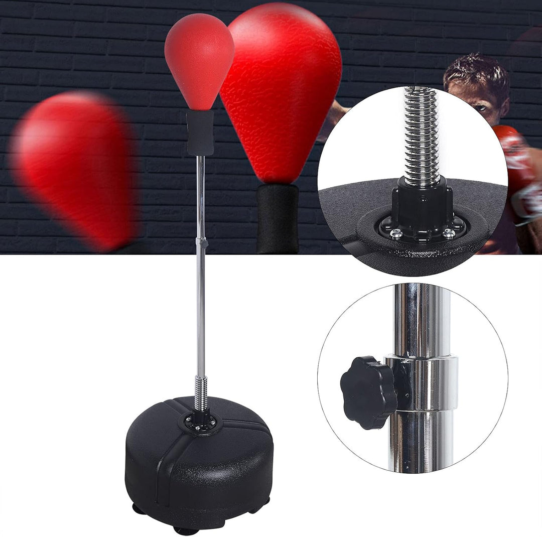 Punchingball Erwachsene, 120-160cm Punching Ball Boxsack Verstellbar Boxbirne Erwachsene Kinder Boxi