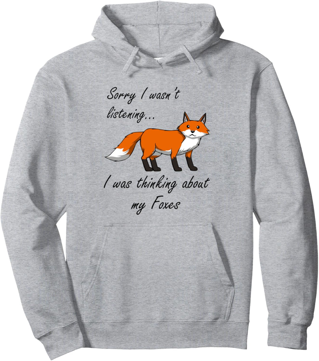 Waldtier Fuchs Wildlife Natur Pullover Hoodie