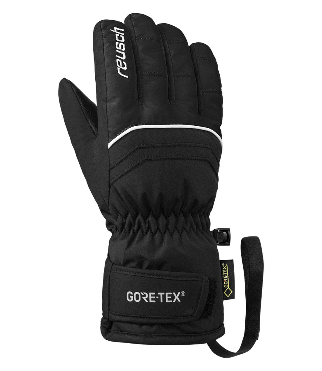 Reusch Kinder Tommy GTX Velcro Junior Handschuh 4.5 701 Black / White, 4.5 701 Black / White