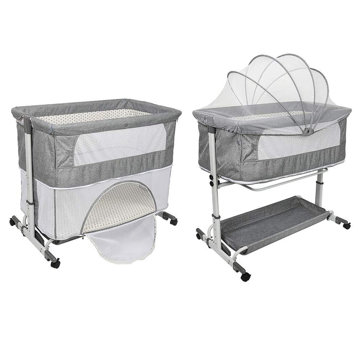 OHMG Kinderbett, Wiege für Neugeborene, Seite Bett, Face to Me, für Cosleeping, Geburt bis 9 kg, kla