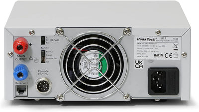 PeakTech 1525, Labor-Schaltnetzteil DC 1 - 16 V / 0 - 40 A 1-16 V/ 0-40 A, 1-16 V/ 0-40 A