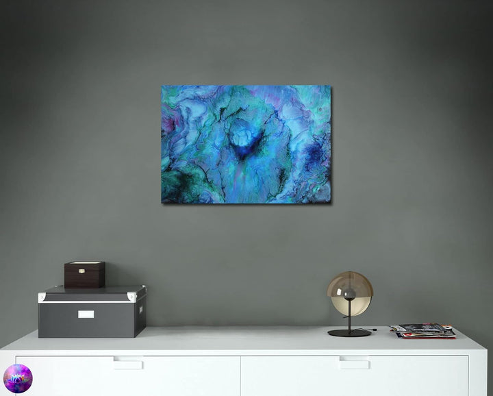 Original Gemälde Abstrakte Malerei - moderne hochglanz Wandbilder - Resin Art Kunst Bild Harz Unikat