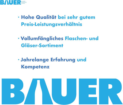 flaschenbauer - 6er Set Gewürzgläser Set 154ml - TO 58 Deep Mündung, Goldenen Deckel - Ideal für Gew