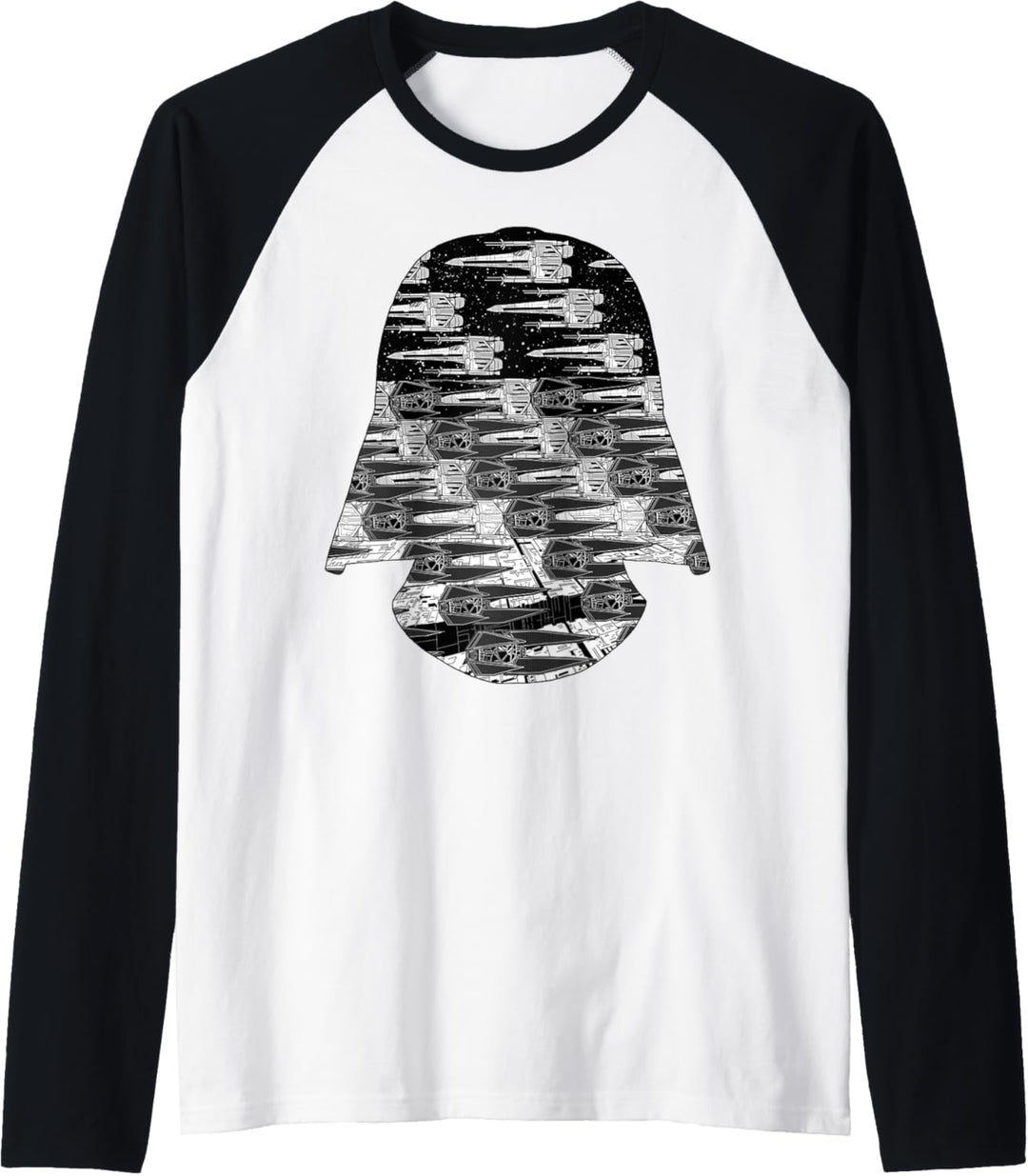 Star Wars Darth Vader X-Wing Silhouette Raglan