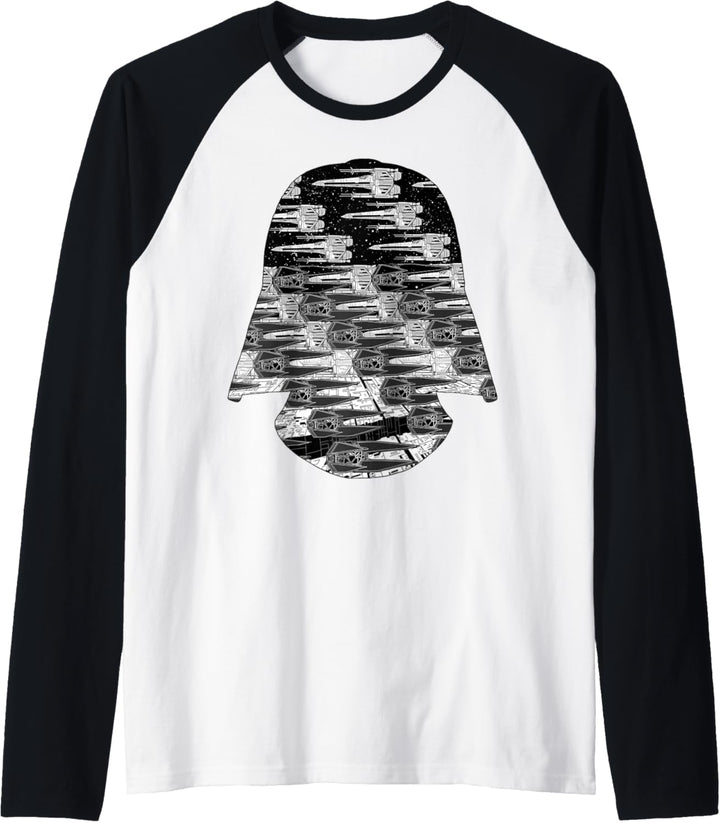 Star Wars Darth Vader X-Wing Silhouette Raglan