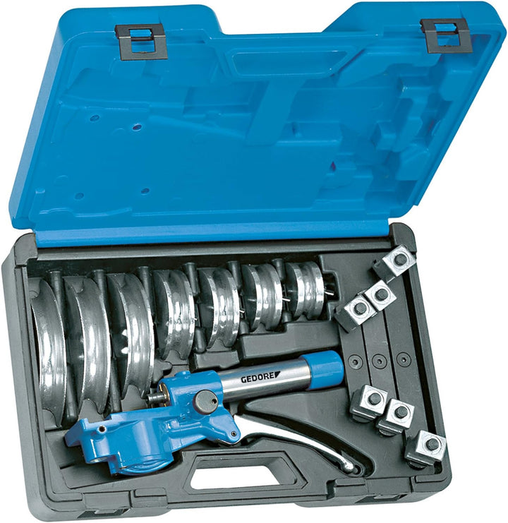 GEDORE 245610 Handrohrbieger-Satz, hydraulisch, 8-TLG, Size, Farbe